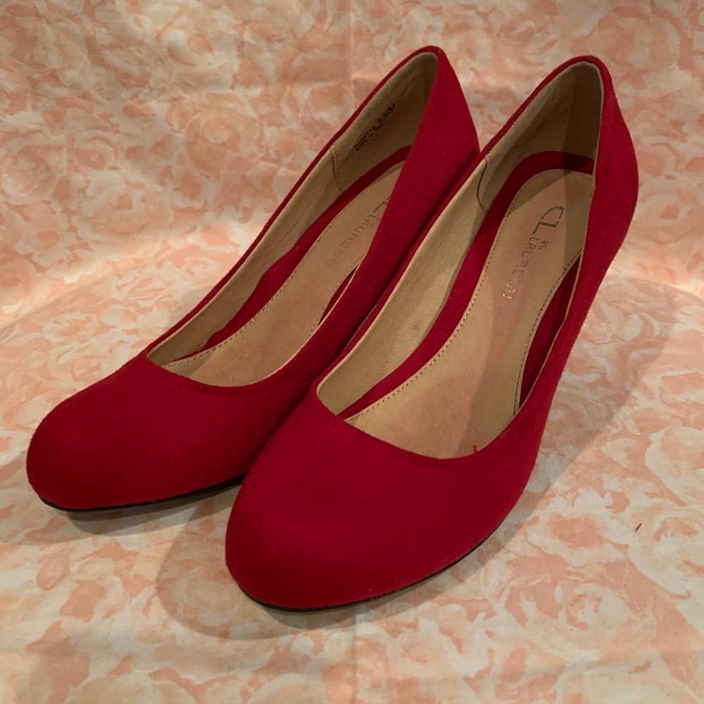 Red high heels